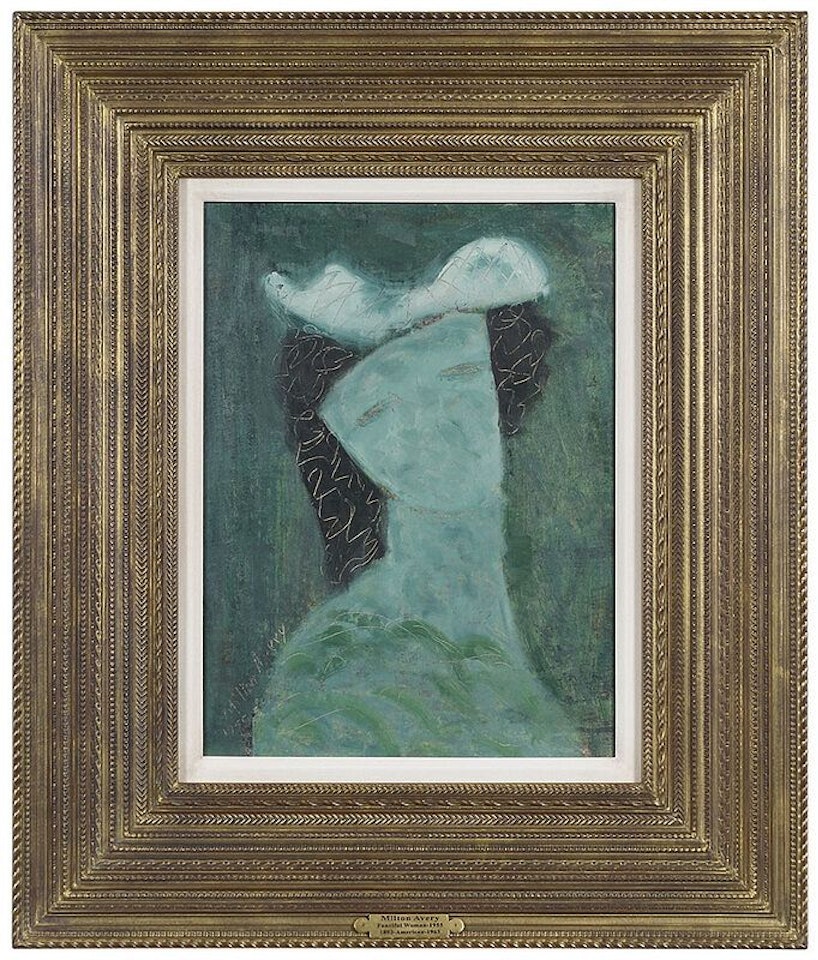Fanciful Woman by Milton Avery