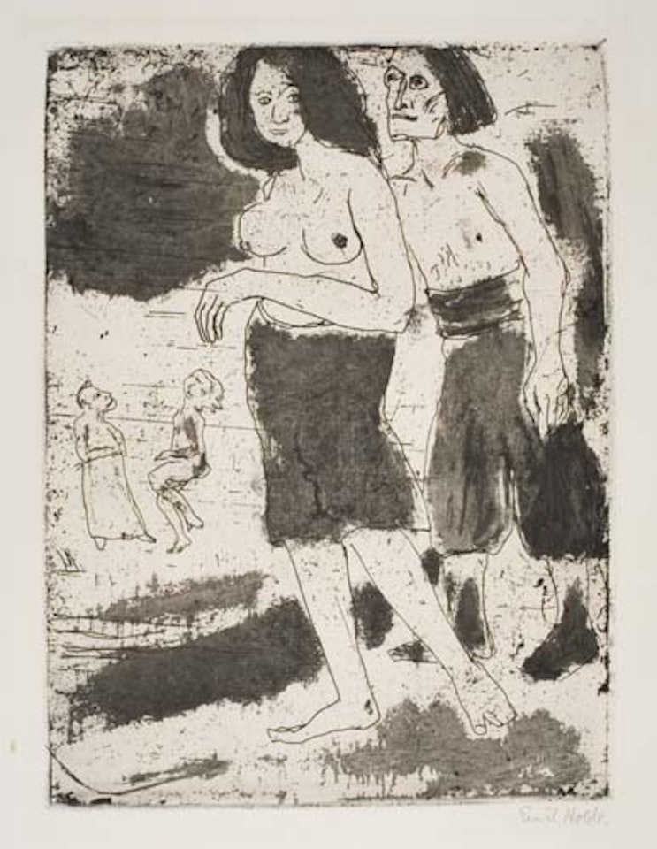 Mann und Junges Weib by Emil Nolde