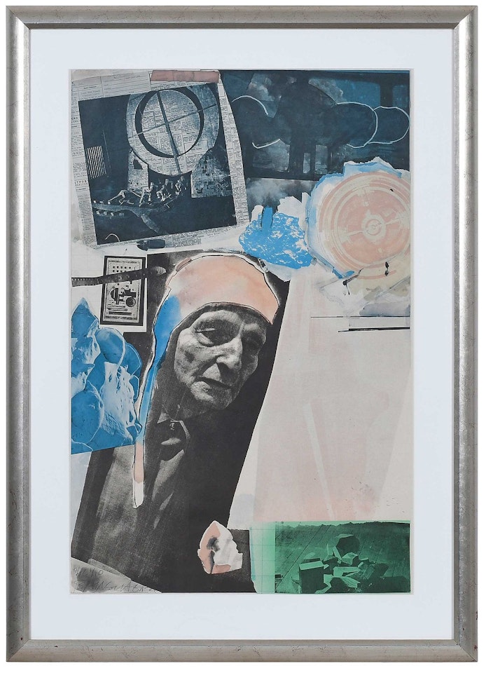 Homage to Frederick Kiesler by Robert Rauschenberg