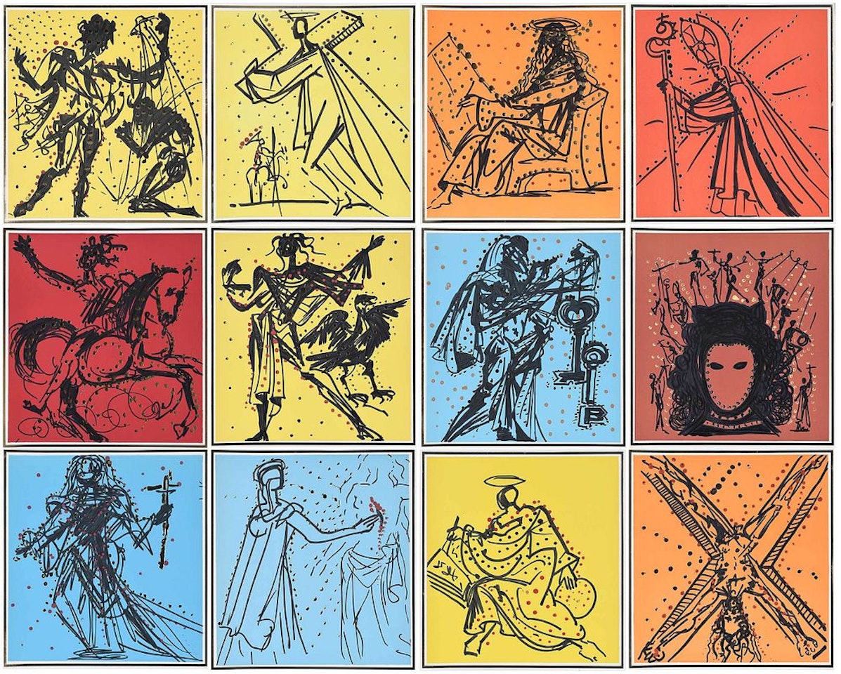 The Twelve Apostles Series by Salvador Dali