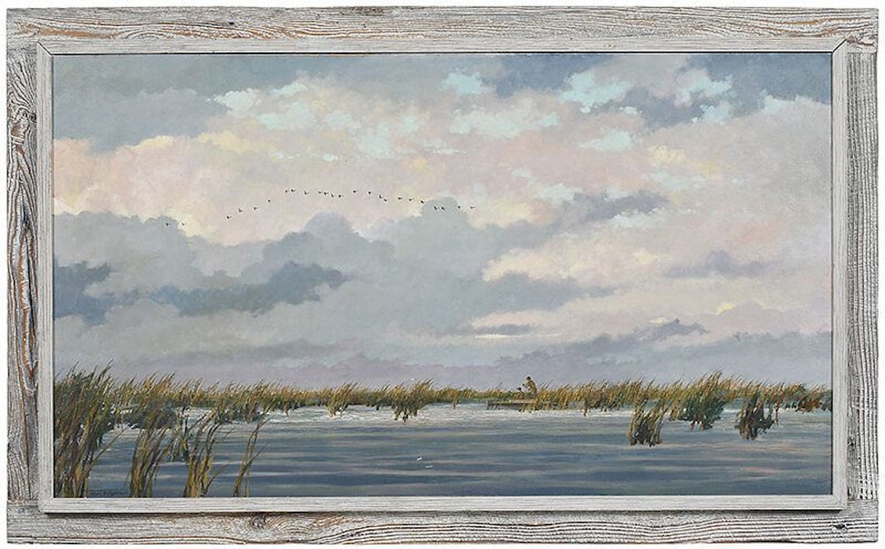Duck Hunting, Cornwall Bridge, Connecticut by Eric Sloane