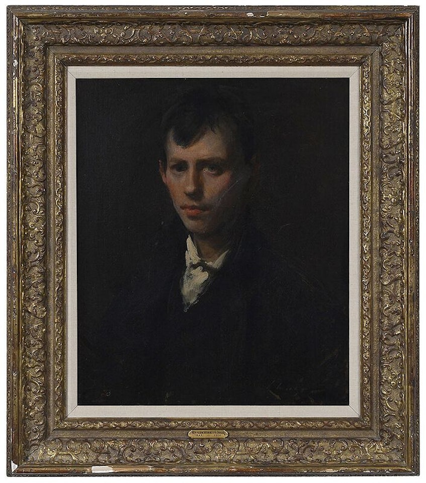 Portrait of a Young Man by William Merritt Chase