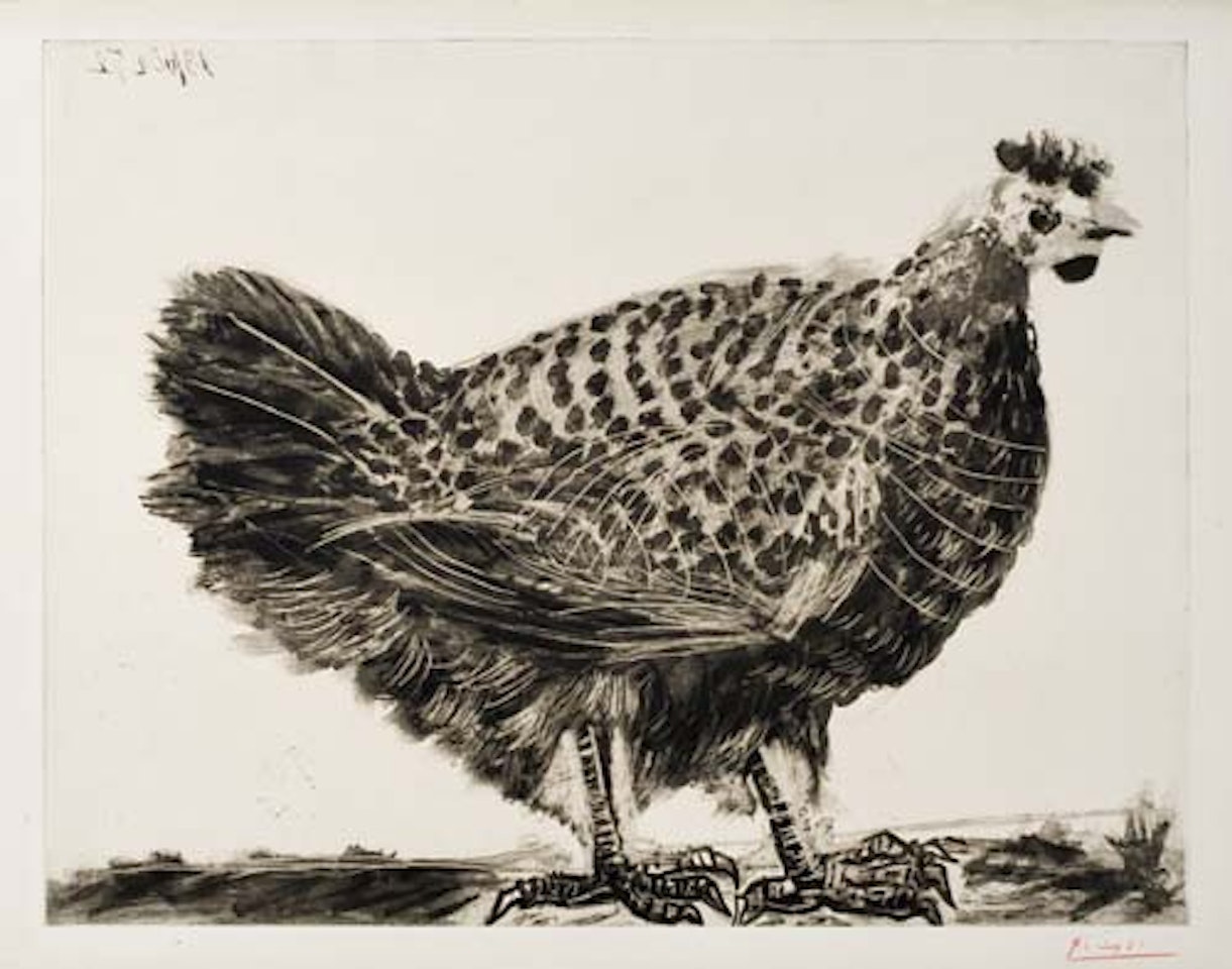 La Poule by Pablo Picasso