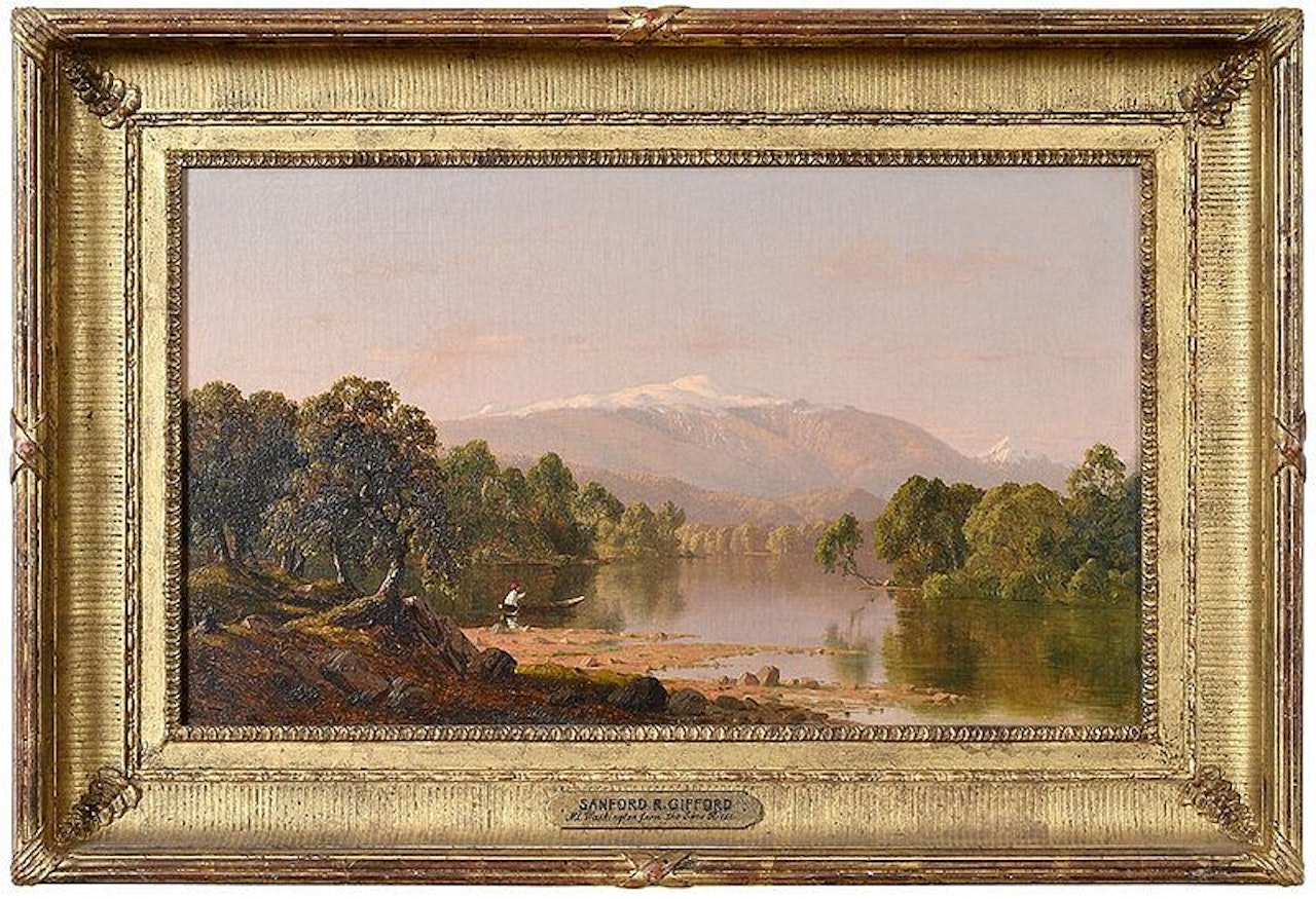 Mt. Washington from the Saco River by Sanford Robinson Gifford