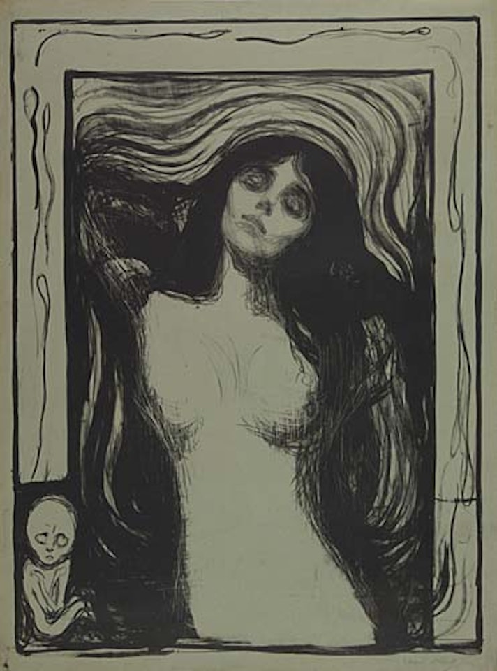 Madonna by Edvard Munch