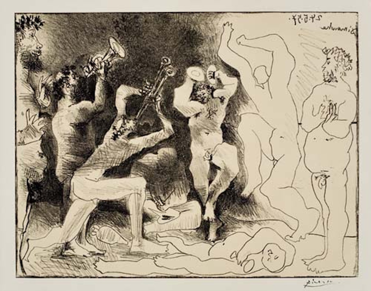 La Danse des Faunes by Pablo Picasso