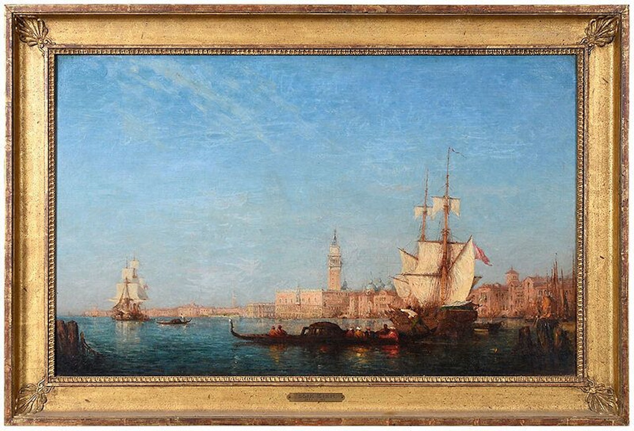 Grand Canal, Venice by Félix Ziem