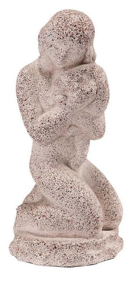 Girl With Cats by William Zorach
