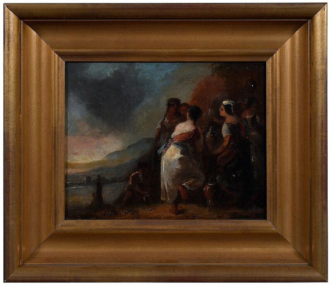 The Fountain by Alfred Jacob Miller