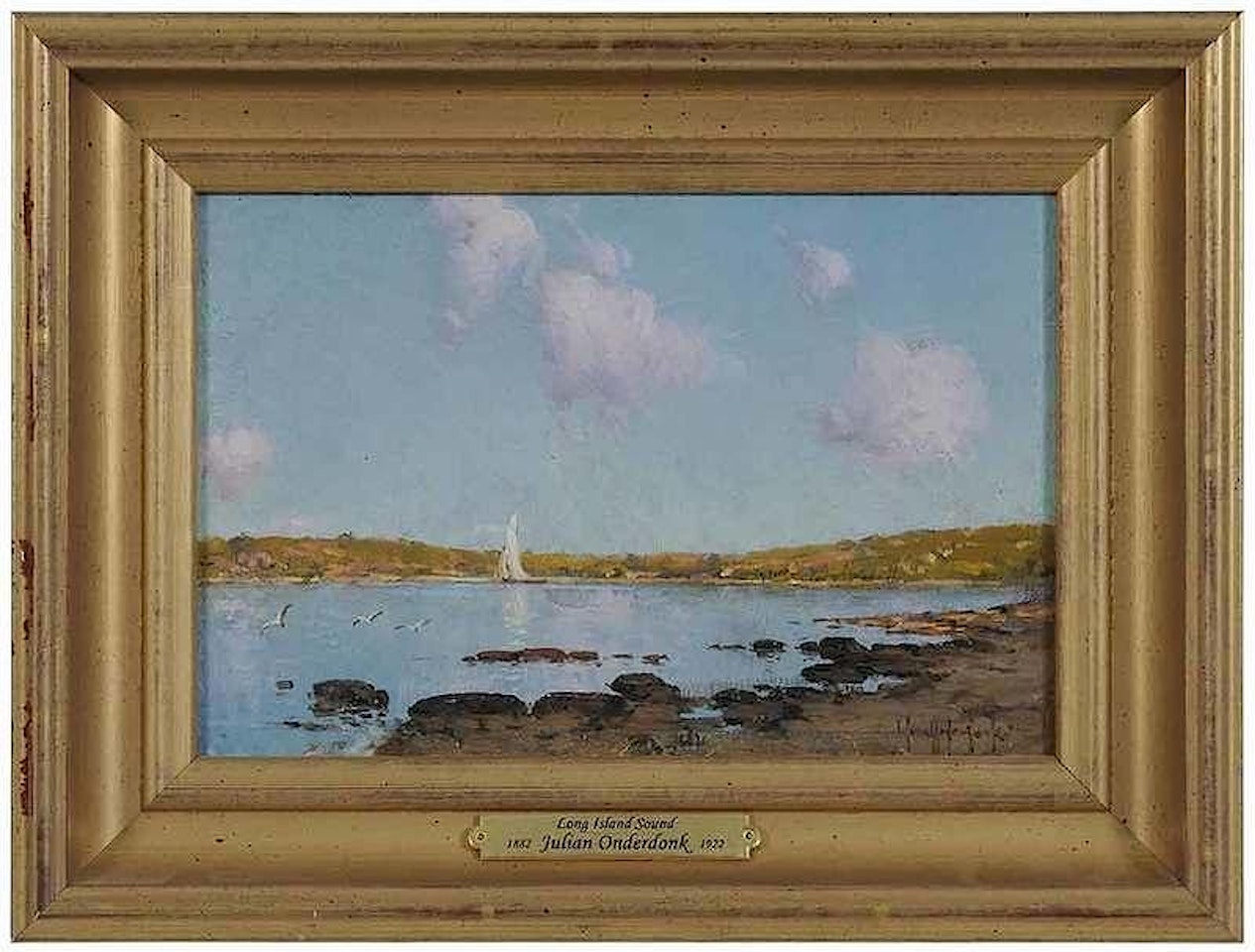 Low Tide, Long Island Sound by Julian Onderdonk