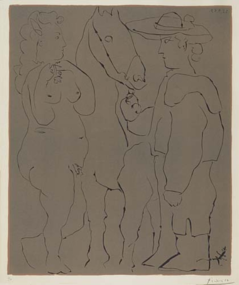 Picador, Femme at Cheval by Pablo Picasso