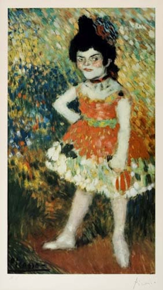 Danseuse naine by Pablo Picasso