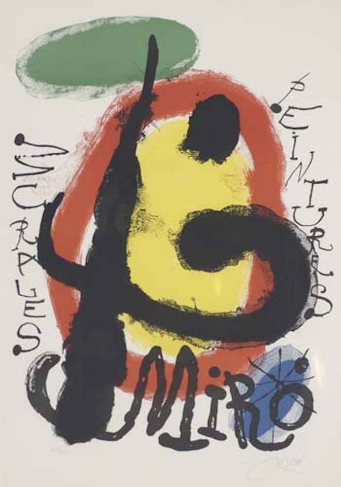 Exposition "Peintures Murales" by Joan Miró
