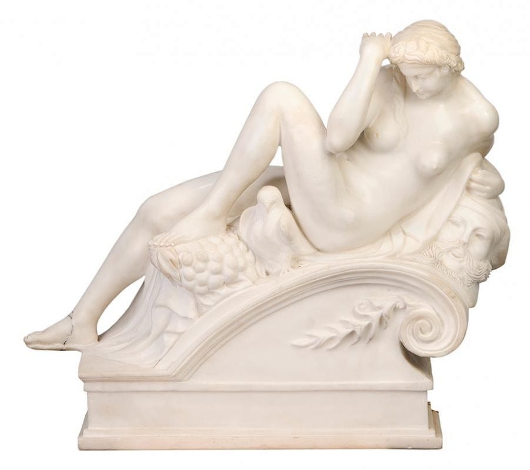 Night; from the tomb of Giuliano de Medici in San Lorenzo Church, Florence by Italian School