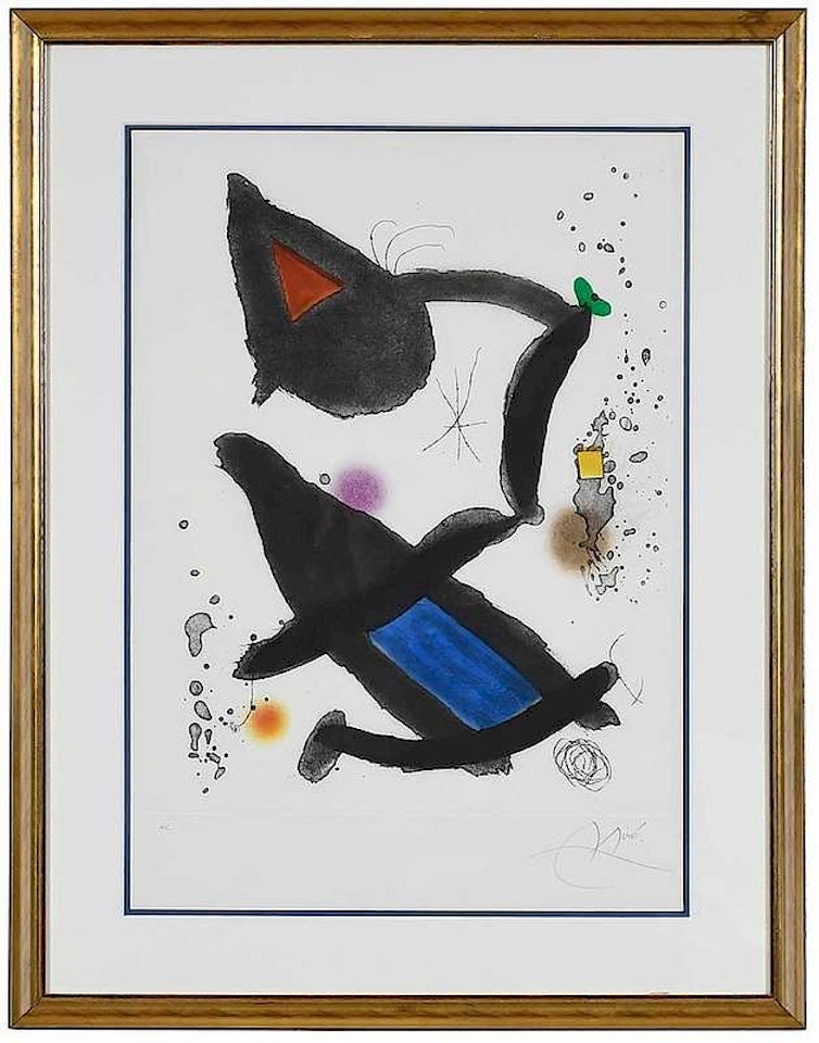 Le Roi David by Joan Miró