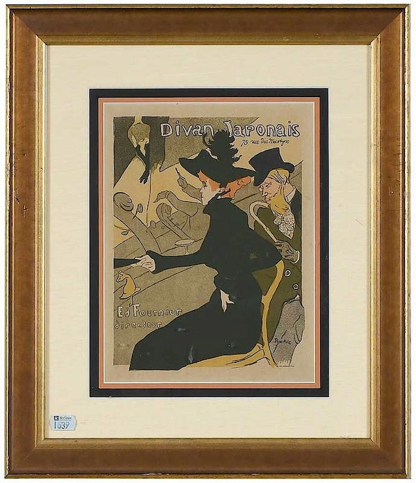 Divan Japonais; Plate 2, from Maitres de L"Affiche by Henri de Toulouse-Lautrec