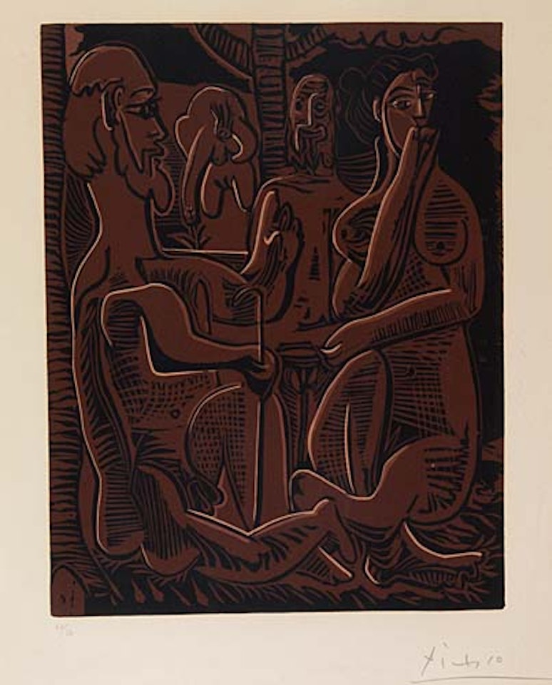 Le Déjeuner sur l'Herbe by Pablo Picasso