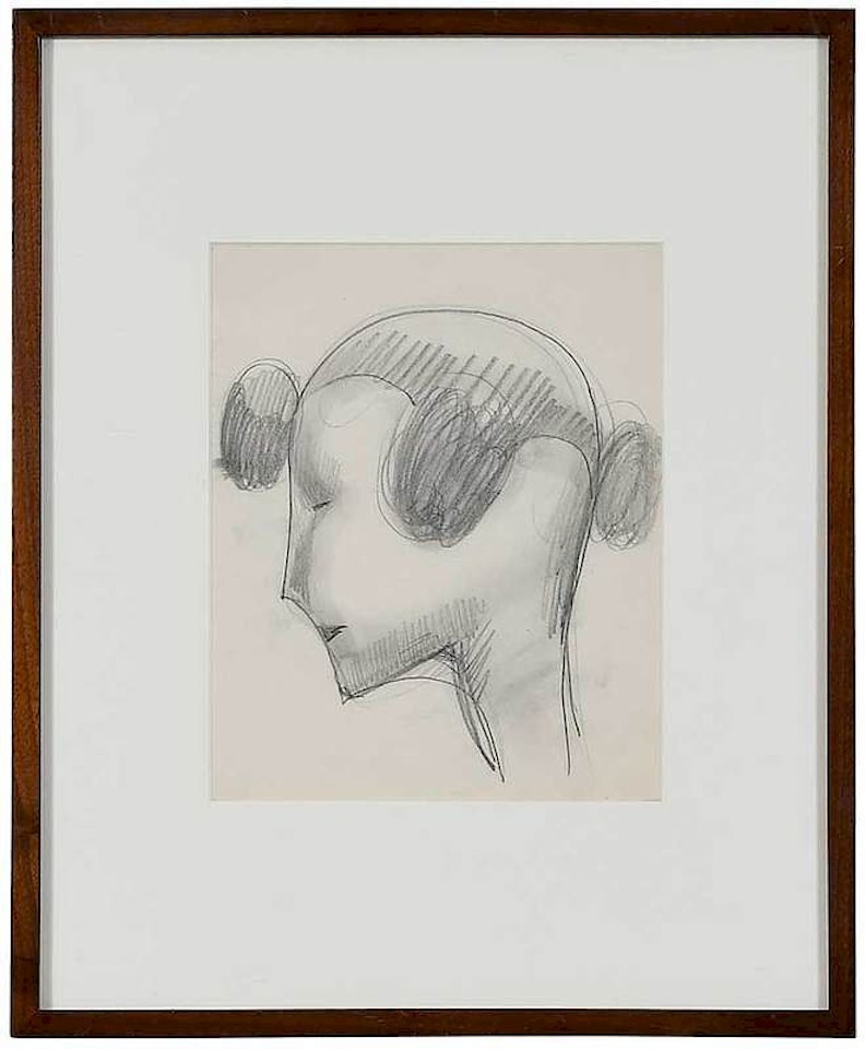 Head in Profile by Elie Nadelman