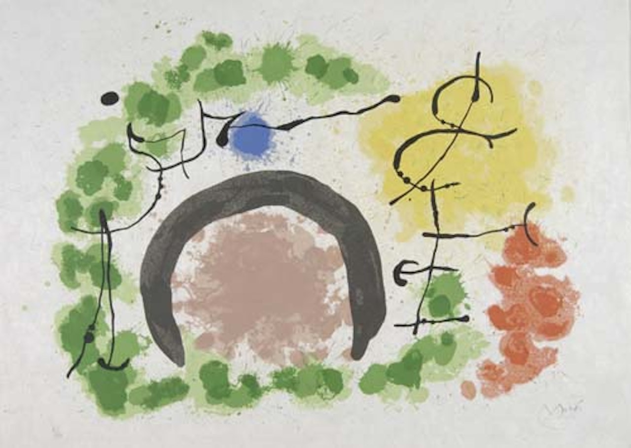 Le Lézard aux Plumes d'Or by Joan Miró