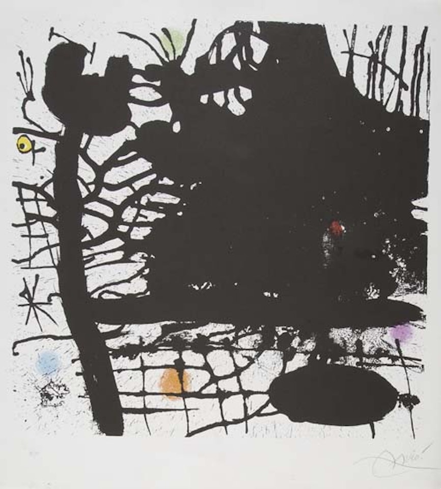 La Nuit Tentaculaire by Joan Miró