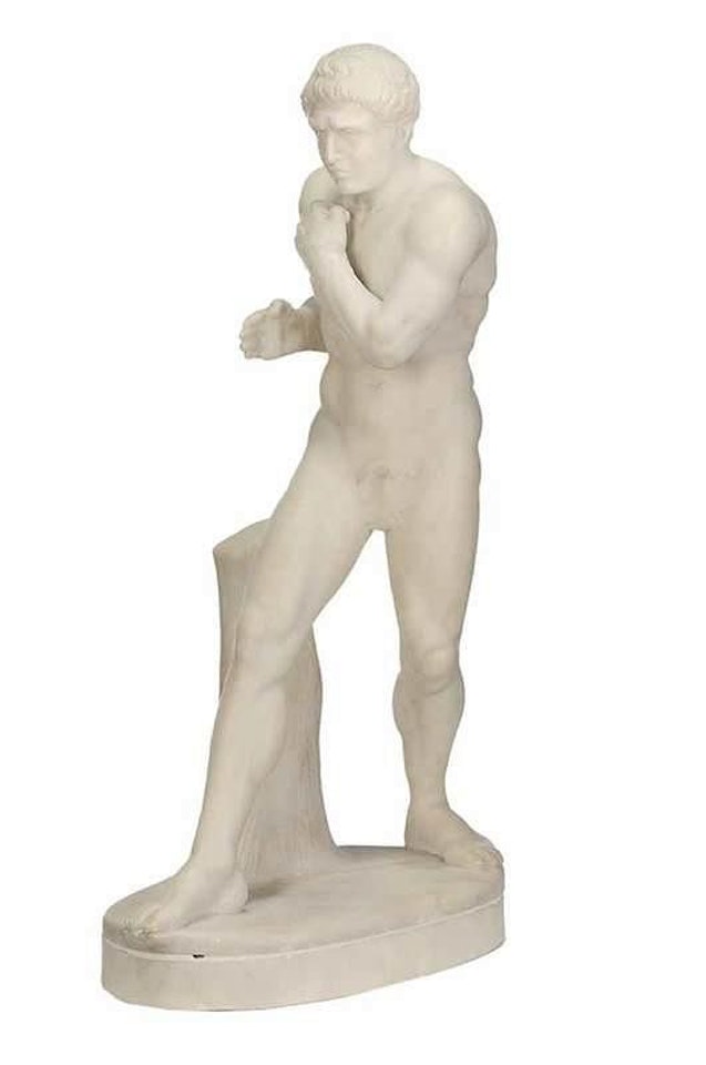Grand Tour Figure of an Athlete by Italian School
