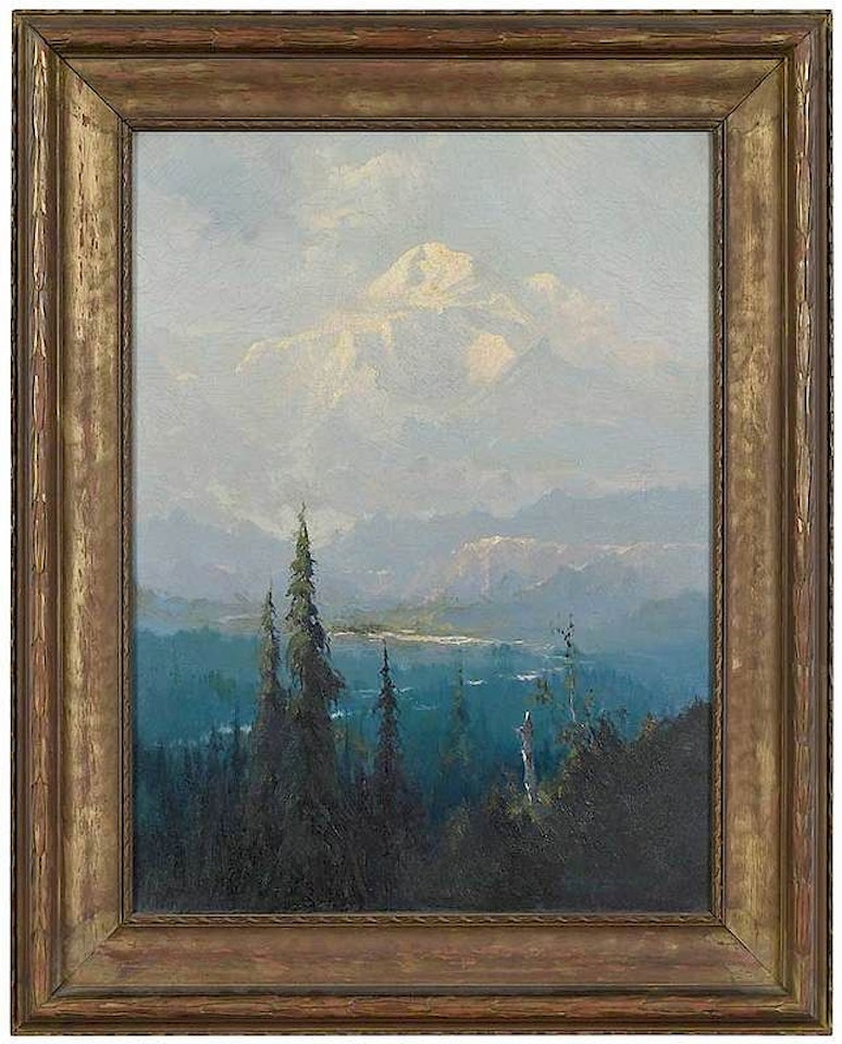 Mount McKinley, Alaska by Sydney Mortimer Laurence
