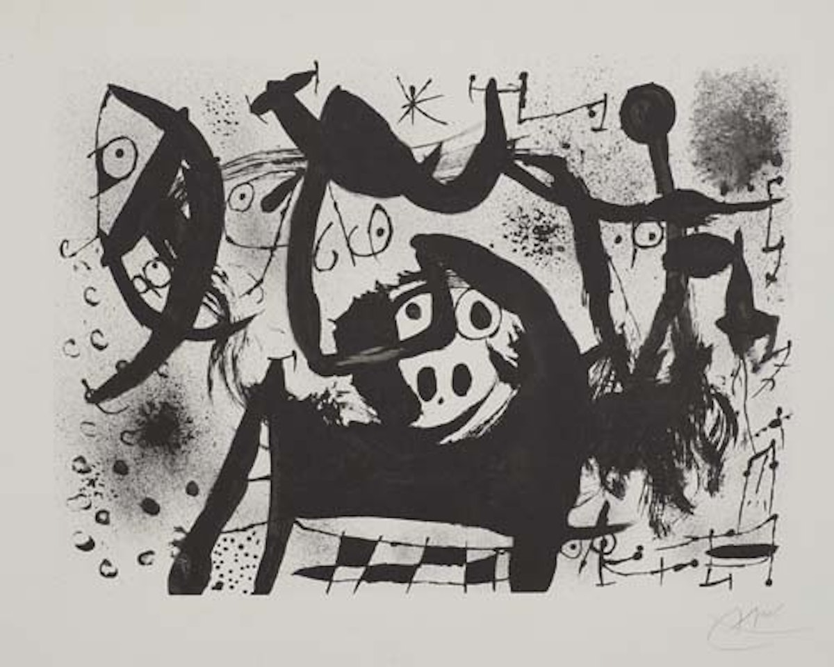 Homenatge à Joan Prats by Joan Miró