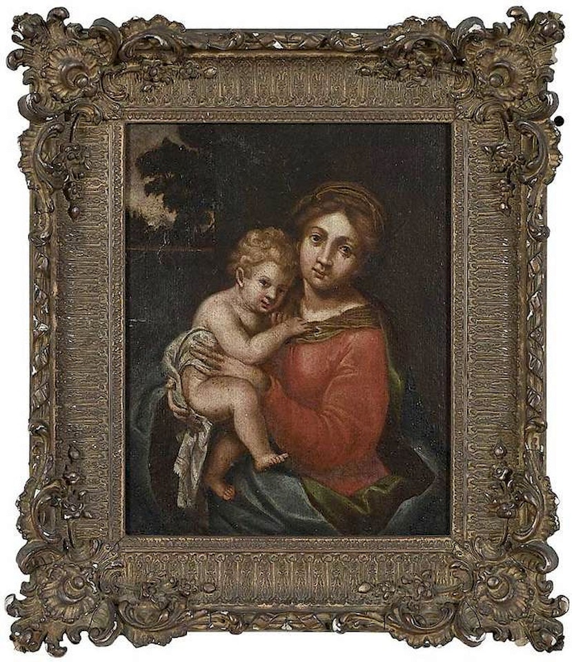 The Virgin and Child by Italian School