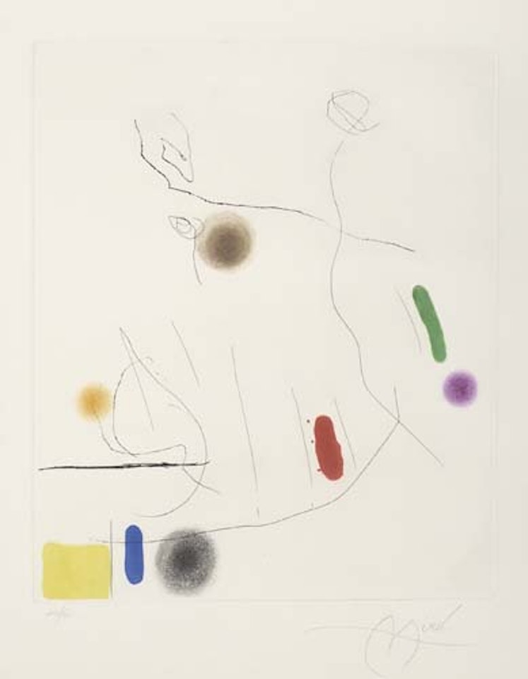 Gravé sur le Givre I by Joan Miró