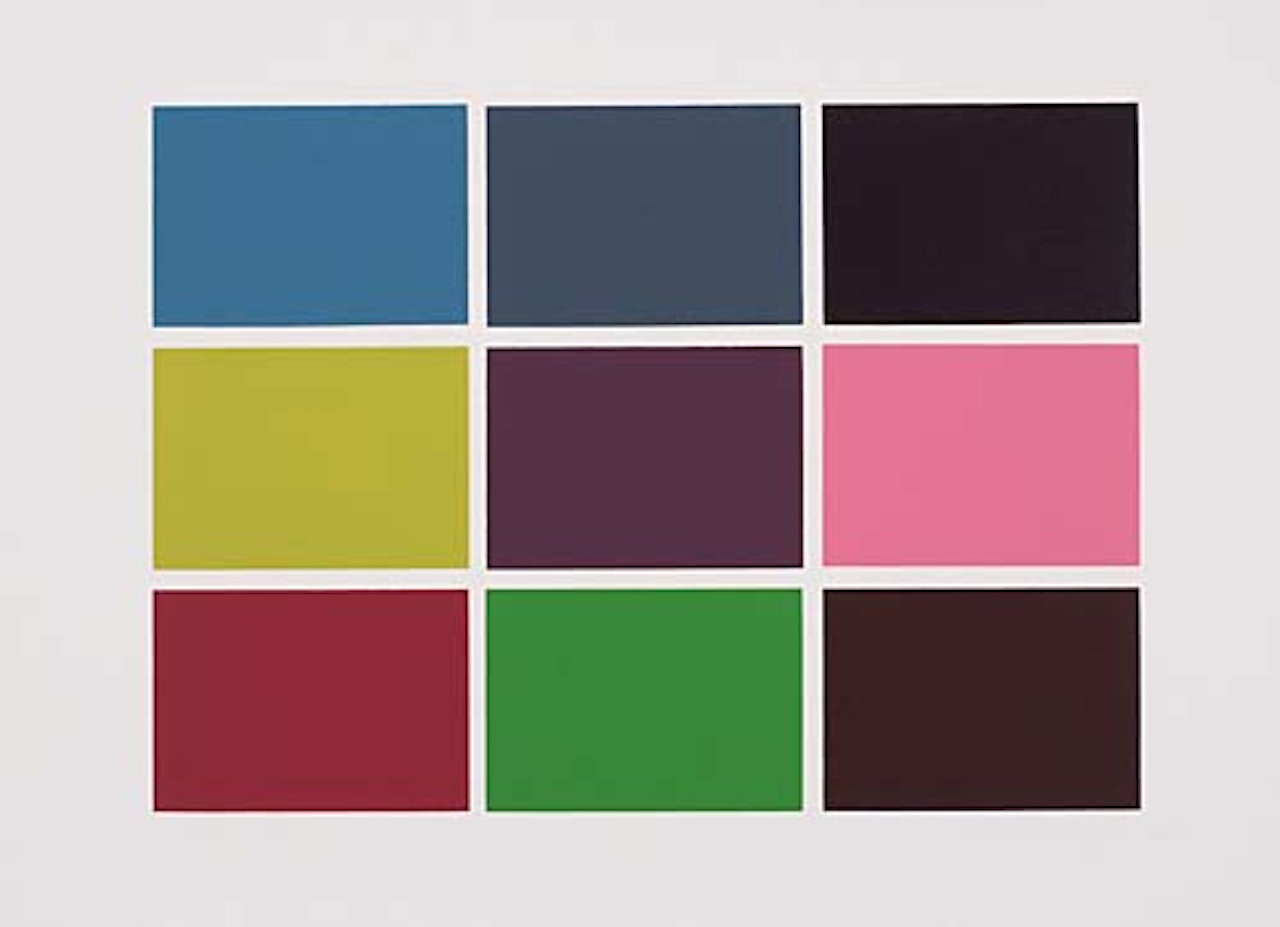 9 von 180 Farben by Gerhard Richter