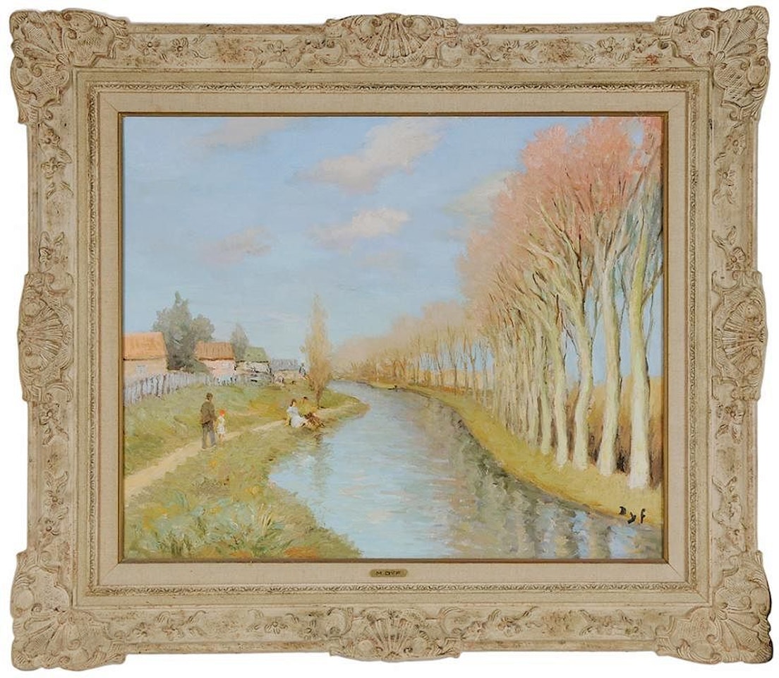Canal de nantes à brest (morbihan) by Marcel Dyf