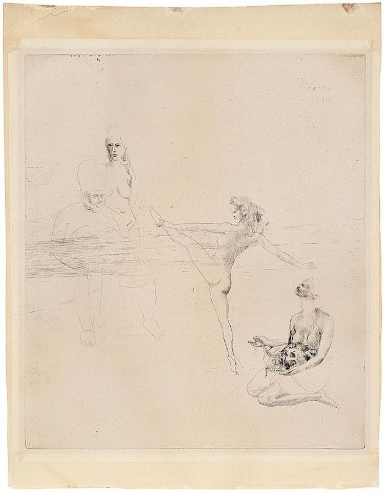 Salomé], from [La Suite des Saltimbanques] (Bloch 14) by Pablo Picasso
