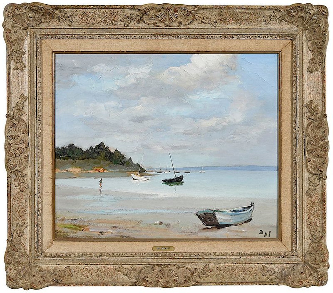 Anse de Kerners (Morbihan) by Marcel Dyf