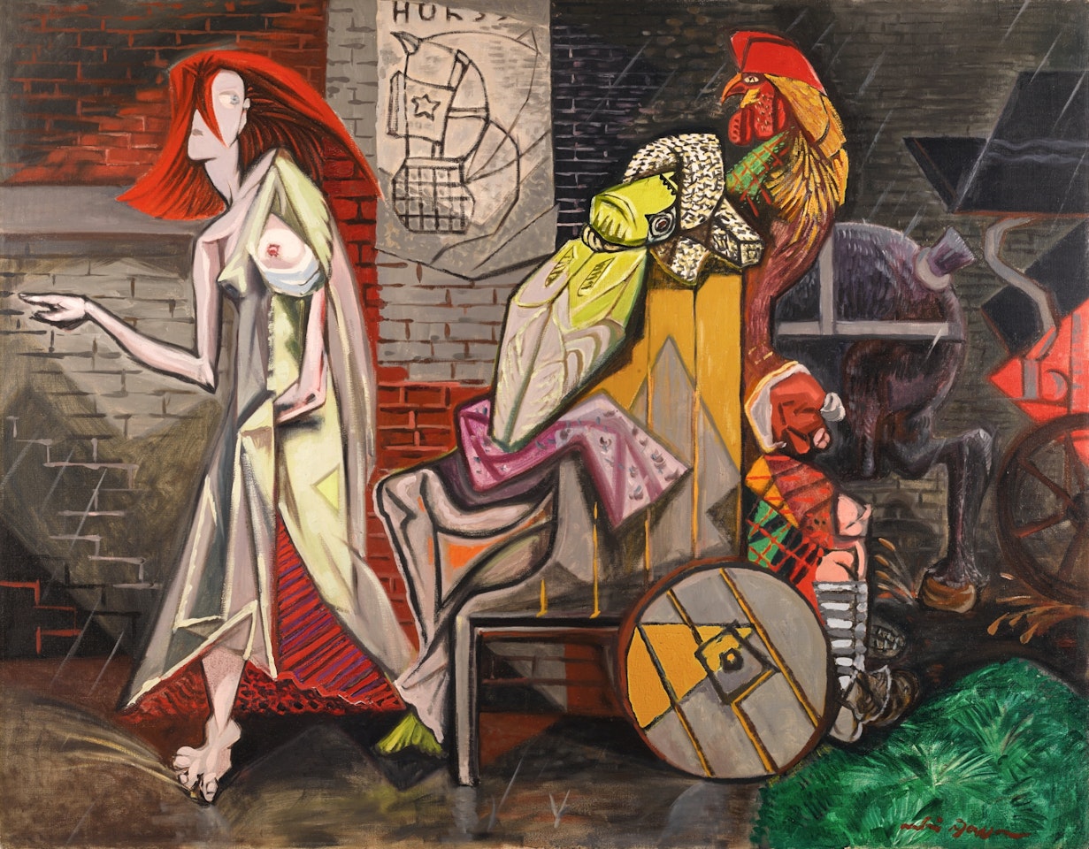 La Femme paralytique by André Masson