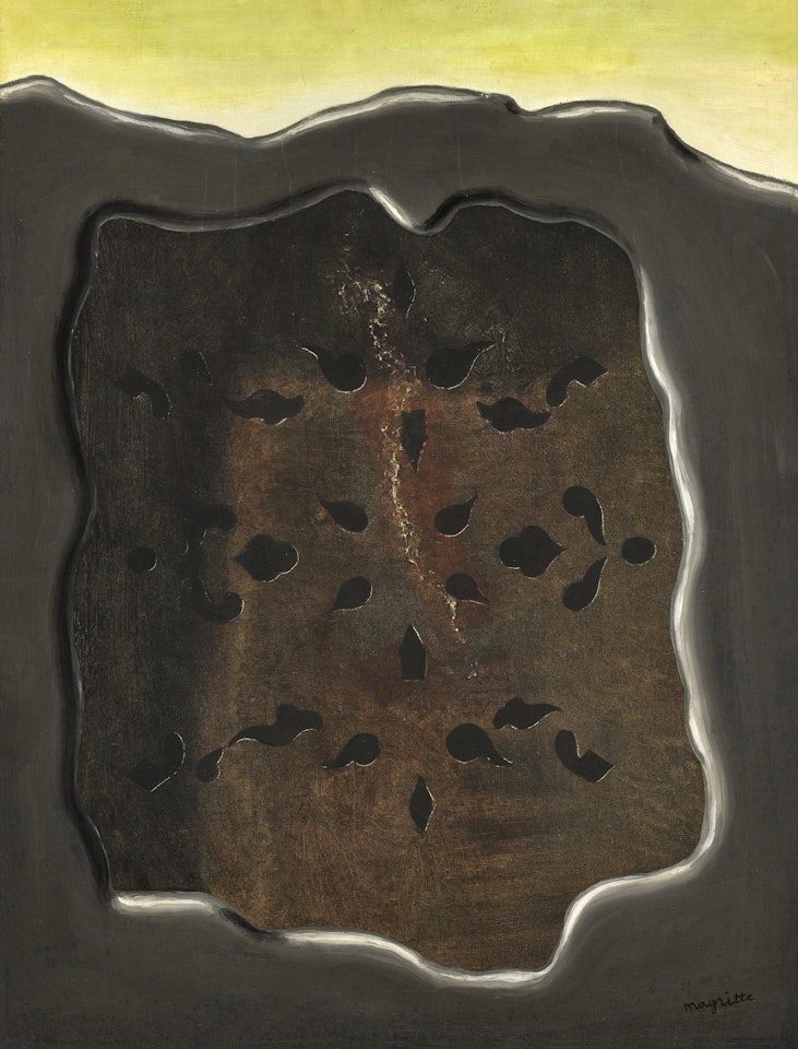 Untitled (Le Sens propre) by René Magritte
