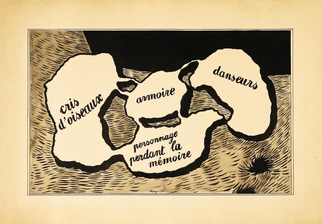 Le Monde perdu by René Magritte