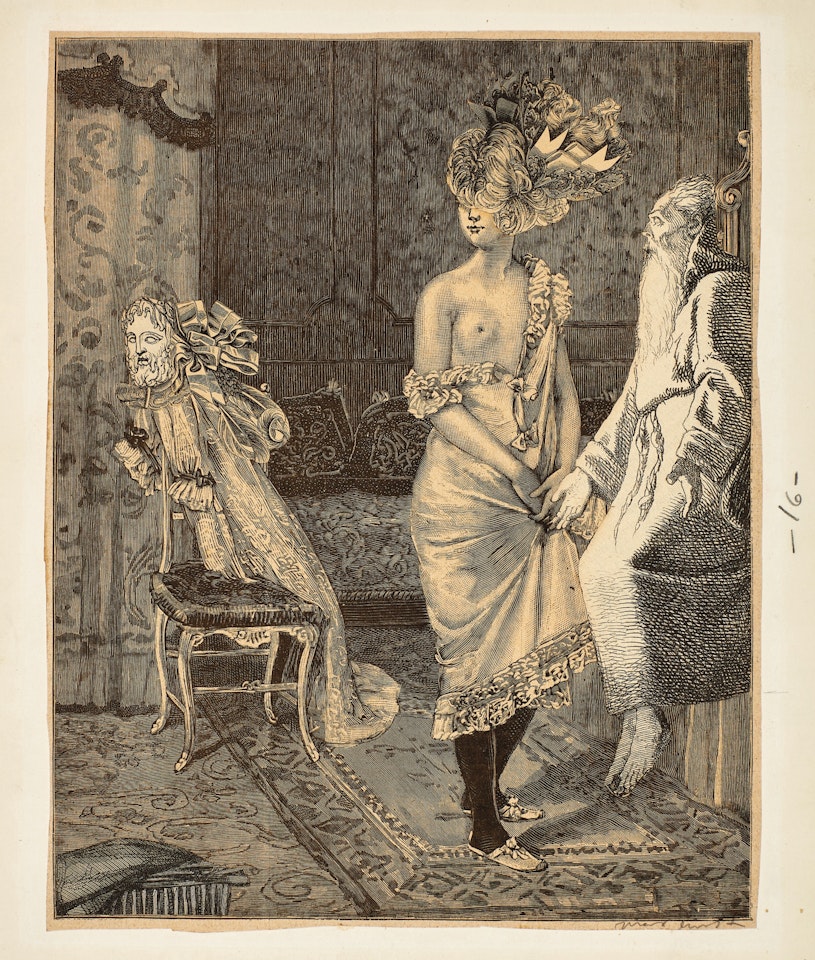 "...jusqu"à épuisement complet des beaux danseurs!" by Max Ernst