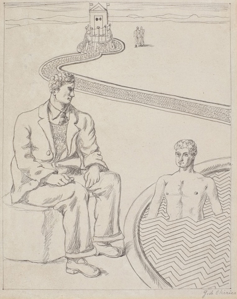 Bagni misteriosi (Mysterious Baths) by Giorgio de Chirico