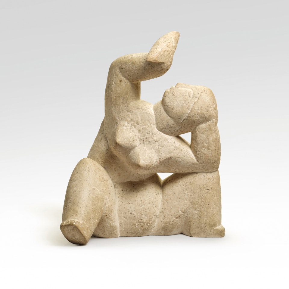 Femme avec oiseau by Henri Laurens