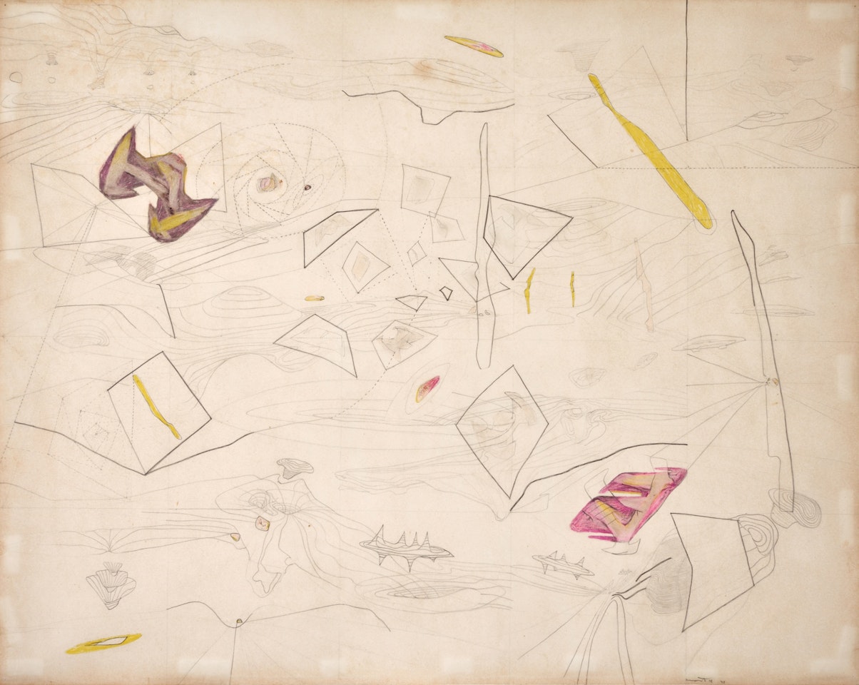 The Modern Sphinx (L"Incommunicable) by Roberto Matta