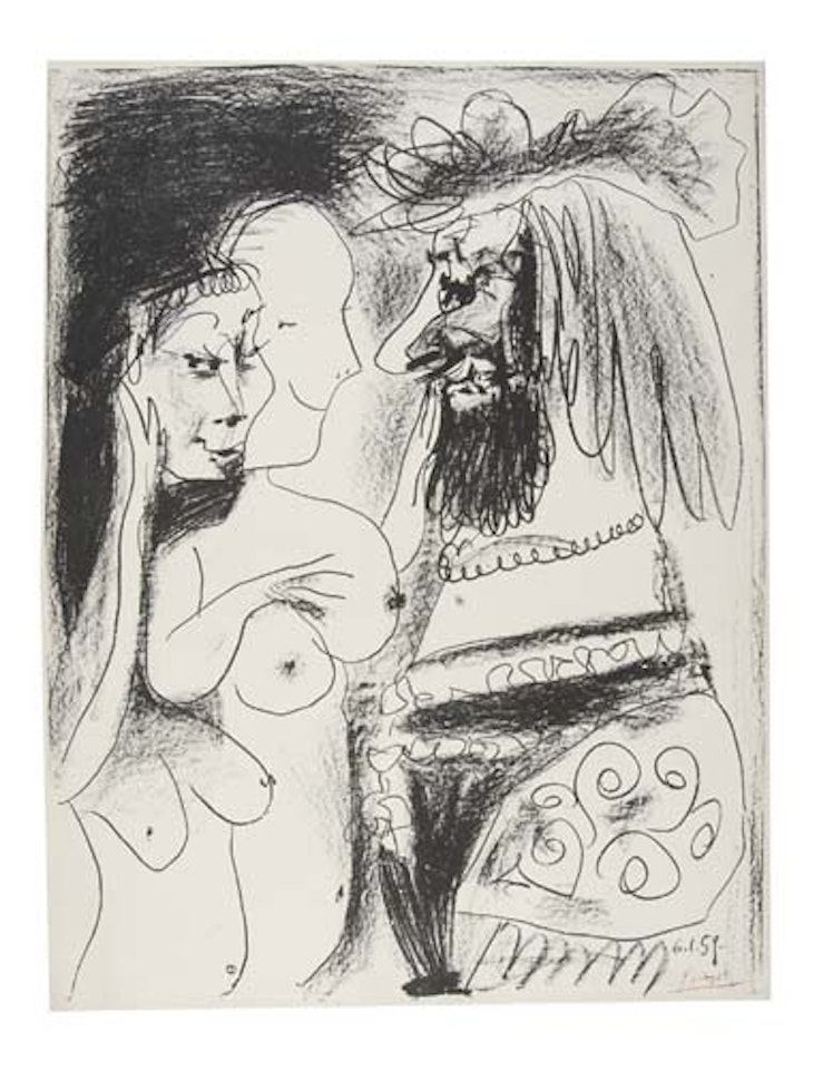 Le Vieux Roi by Pablo Picasso