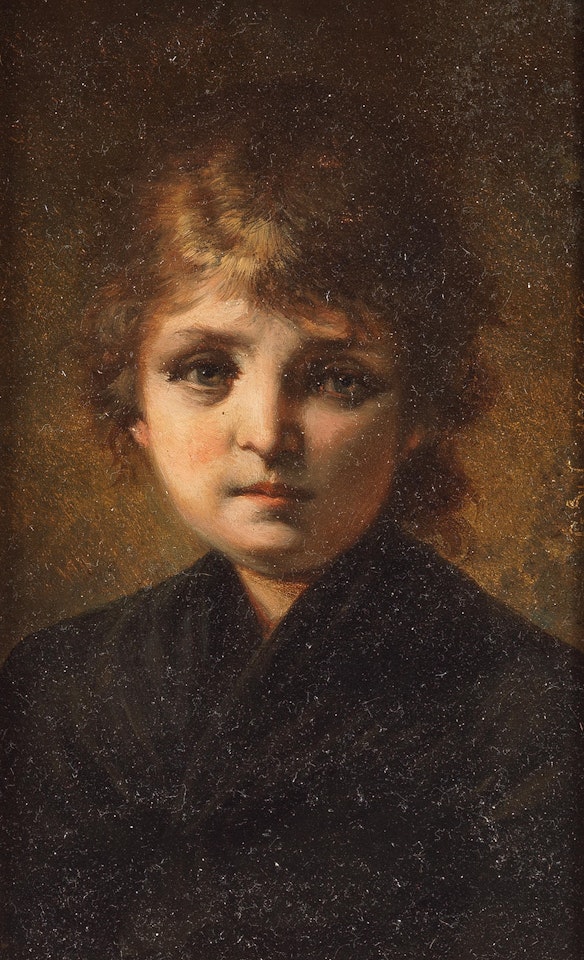 Portrait of a girl by Italian School
