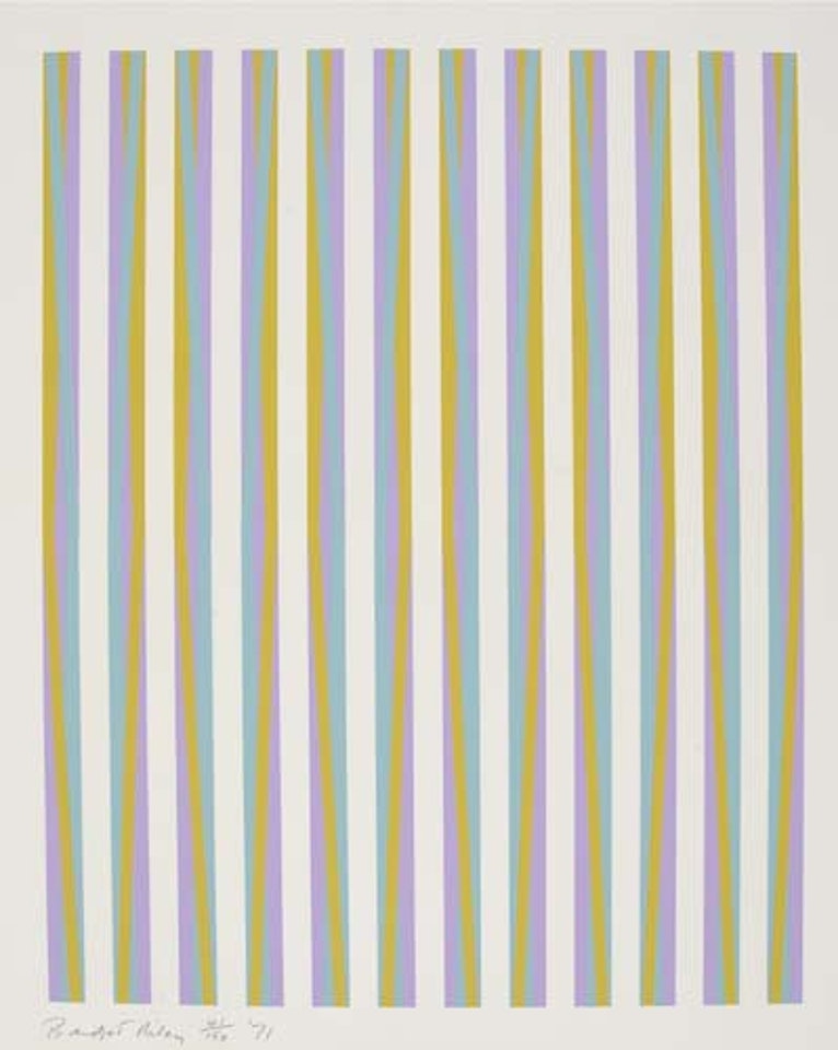 For Chicago 8 by Bridget Riley