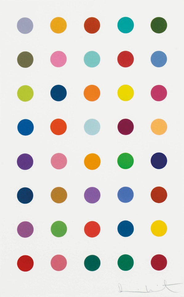 Ribonolactone by Damien Hirst