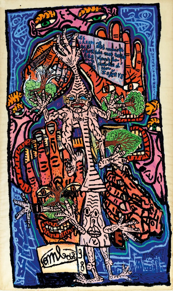 The Hands of my Sister in the Underpants of a Fool by Robert Combas