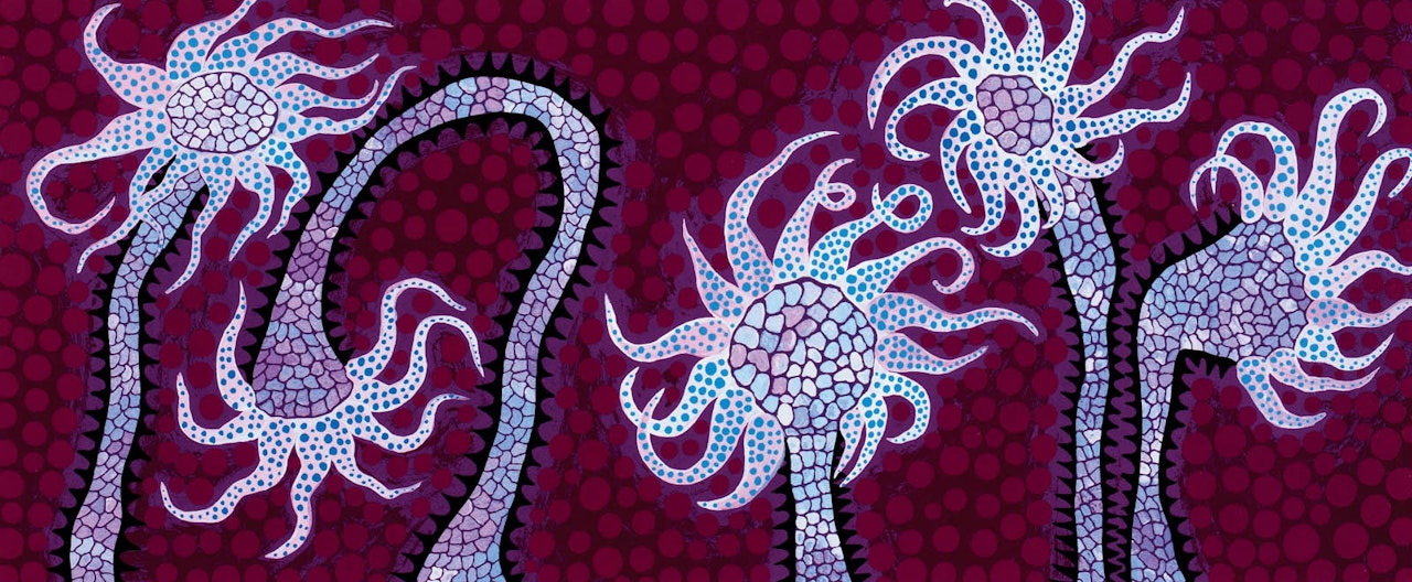 Night Flowers by Yayoi Kusama