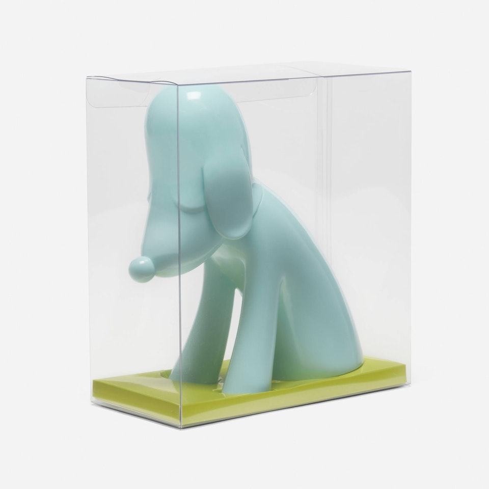 Aomori-ken (Dog Piggy Bank) (Blue) by Yoshitomo Nara