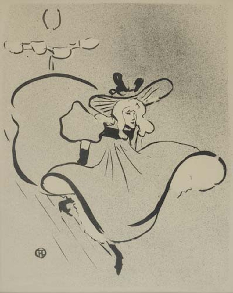 Jane Avril by Henri de Toulouse-Lautrec
