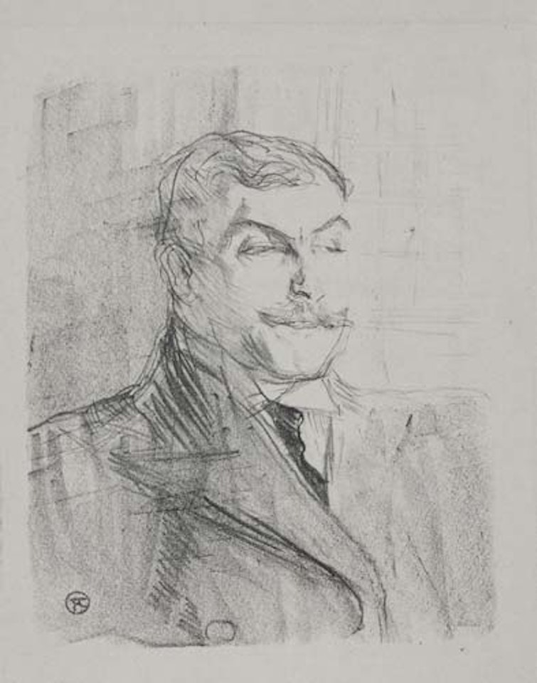 Lucien Guitry by Henri de Toulouse-Lautrec