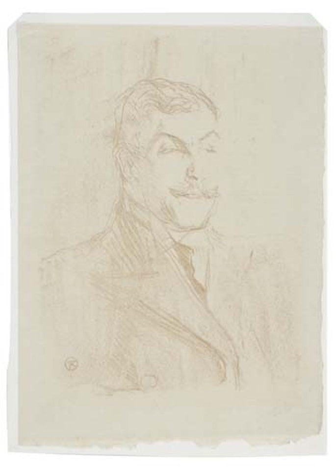 Lucien Guitry by Henri de Toulouse-Lautrec